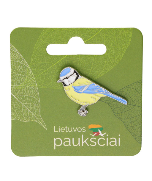Pin badge Blue Tit